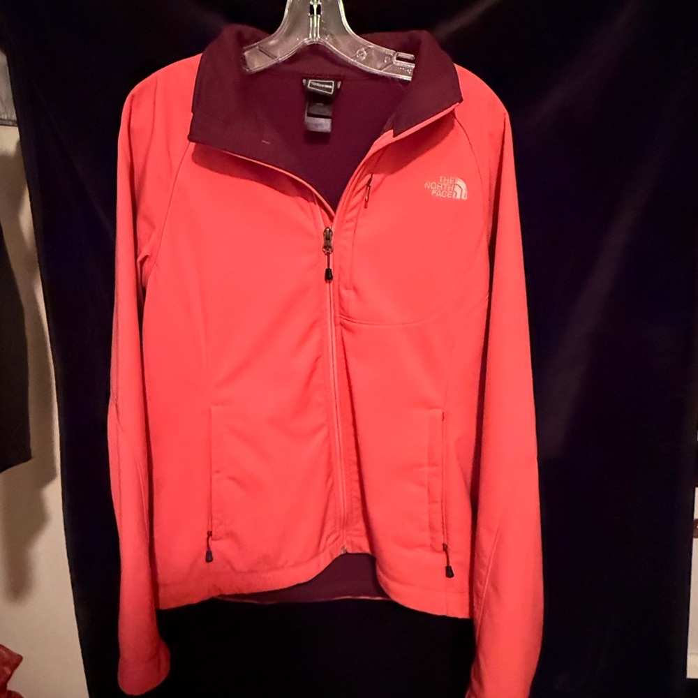 The North Face Women's Coral Utility Softshell Jacket with Plum Lining
